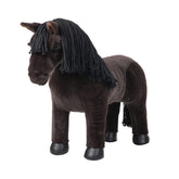 LeMieux Toy Pony Freya for Kids - Brown - Soft Coat - Flexible - Pretend Play - Stuffed Animal Horse - Gift for Kids - Suitable for Ages 3 Years +